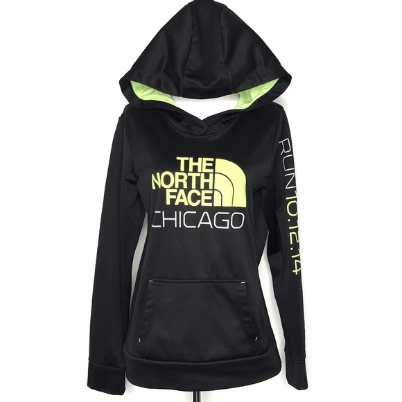 The North Face Tops - North Face Black Chicago Pullover Hoodie A140597